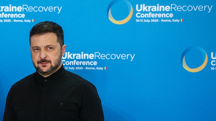 От Рим Зеленски призова за подкрепа за Украйна в стил “План Маршал”