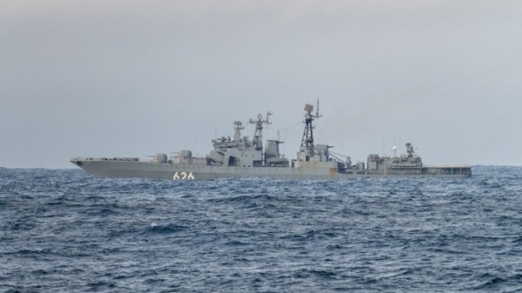 Кораби на Русия навлязоха в Средиземно море за военни учения