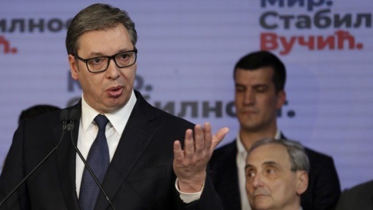 Александър Вучич обяви победа в Сърбия
