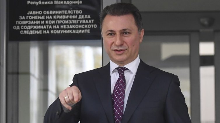 САЩ със санкции срещу бившия премиер на РСМ Груевски