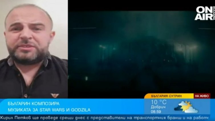 Тихомир Христозов създава музика за трейлъри на сериала "Star Wars"