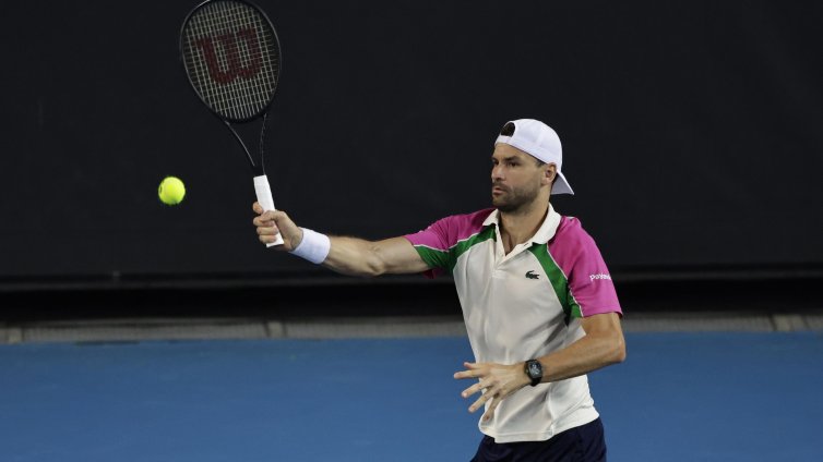 Григор Димитров падна с две места в световната ранглиста