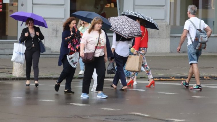 Очаква ни лошо време в четвъртък