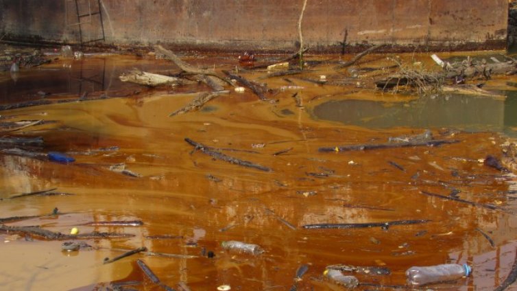 Български кораб разля петрол край Нови Сад в Дунав (Видео)