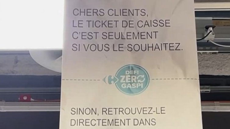 Сложиха край на касовите бележки във Франция