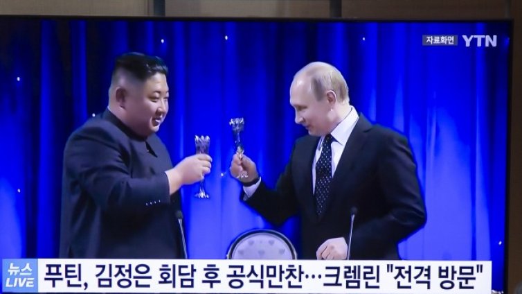 Ким Чен Ун и делегация са вече в Русия