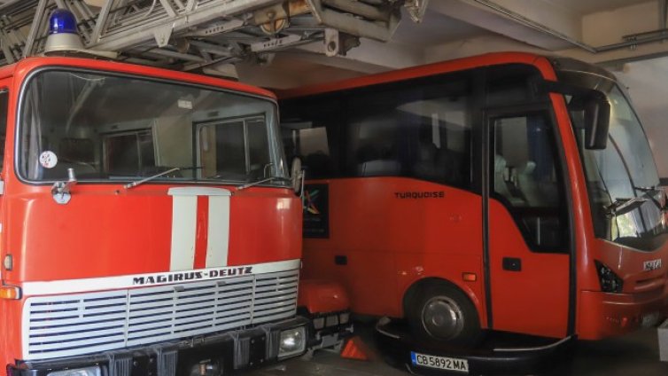 Пожар пламна в детска градина в София