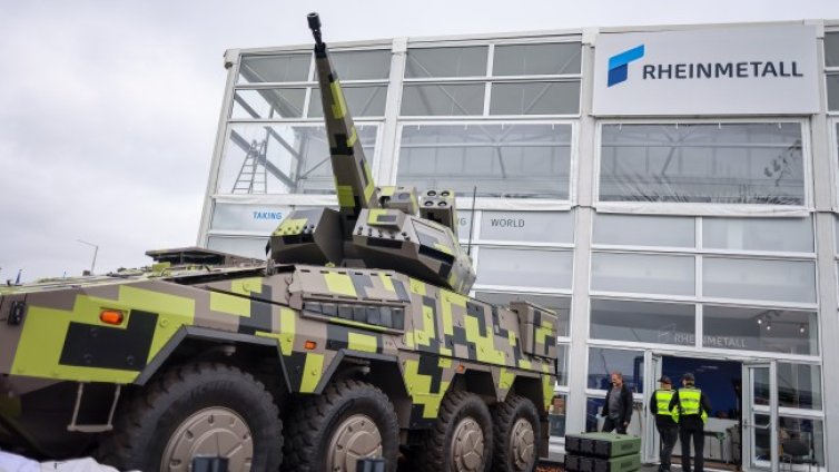 Германската „Райнметал" изгражда завод за боеприпаси в Украйна