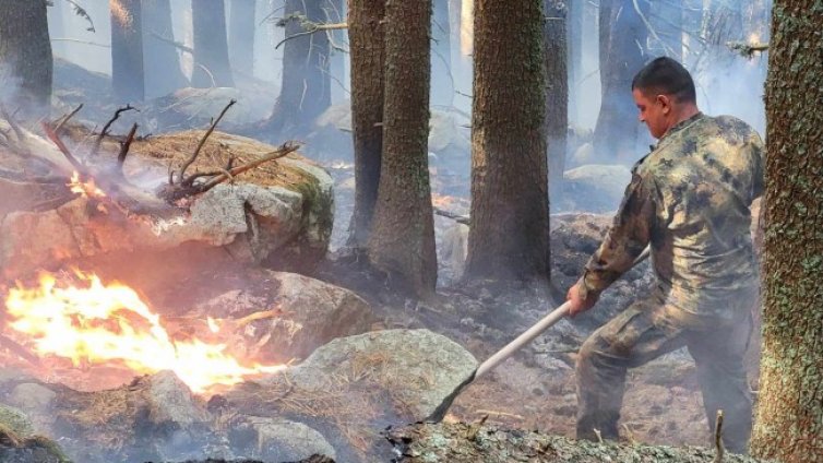 Отпада бедственото положение заради пожара в Рила