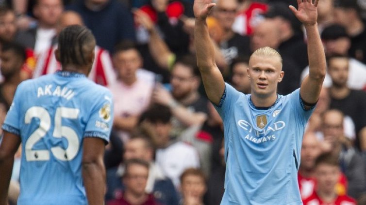 Холанд на гол от уникален рекорд на Роналдо