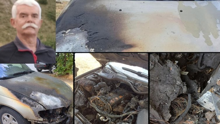 Запалиха колата на българин, живеещ в Северна Македония