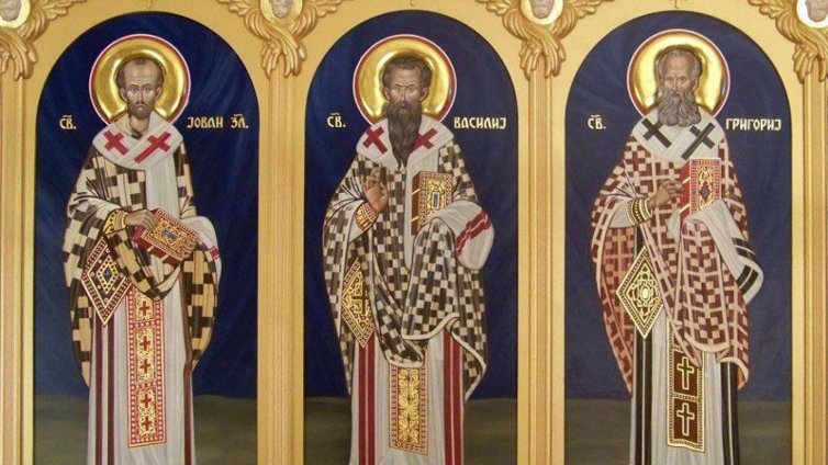 Църквата чества паметта на светите Три Светители
