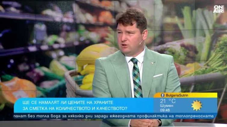 Д-р Андрей Велчев: Един евро вече се равнява на един лев в цените на храните