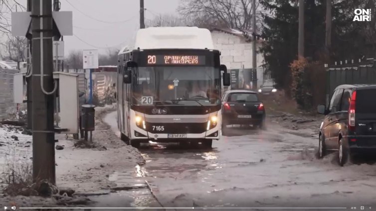 Дъждът в София: Шахти преливат, улици се превърнаха в реки