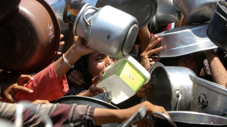 В Газа се наблюдава най-големият брой случаи на остро недохранване