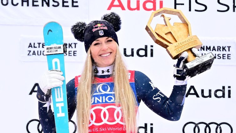 Линдзи Вон грабна победата в спускането в Цаухензее