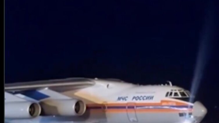 Сърбия благодарна на Русия за изпратената помощ (ВИДЕО)
