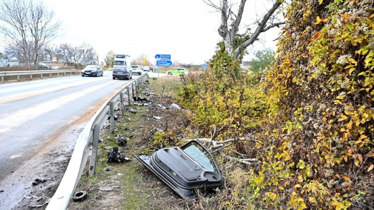 Тежка катастрофа край Монтана, има пострадали деца
