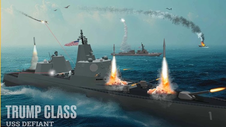 Морското чудовище на Тръмп: Релсови оръдия, хиперзвукови ракети и лазери