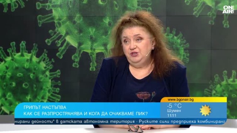 Проф. Александрова: Антибиотиците нямат никаква роля при грипните инфекции