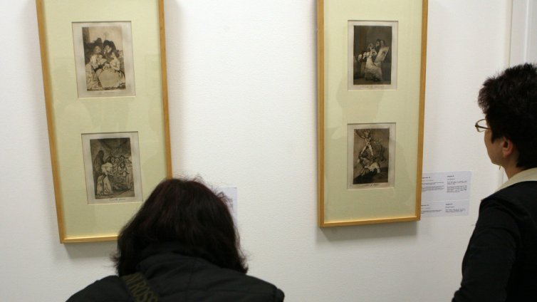 Изложба с гравюри на Гоя в Художествената галерия в Силистра
