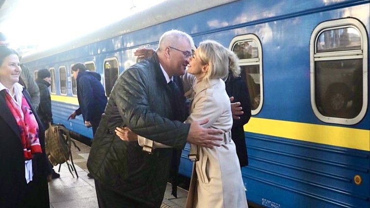 Кая Калас пристигнаа в Киев, за да обсъди помощта и енергийния сектор на Украйна