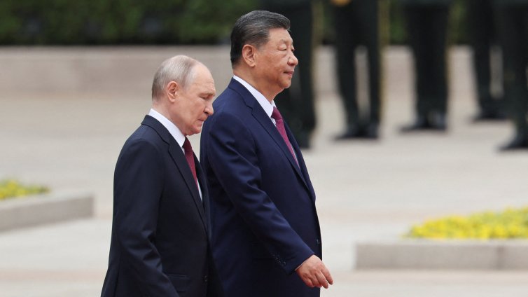 Си посрещна Путин в Голямата зала на народа в Пекин