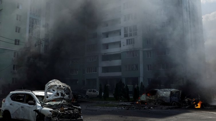 Украински дронове развалят руските празници