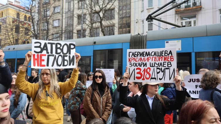 В защита на животните: Протест пред Съдебната палата в София