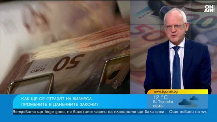 Васил Велев: Реакцията на бизнеса за данък "свръхпечалба" е отрицателна