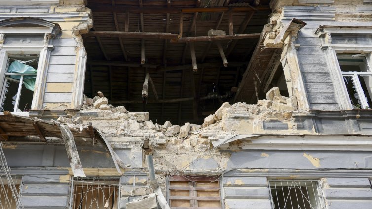 Силни взривове отекнаха снощи в Одеса