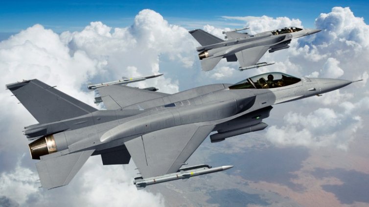 Украински F-16 се разби, пилотът му загина