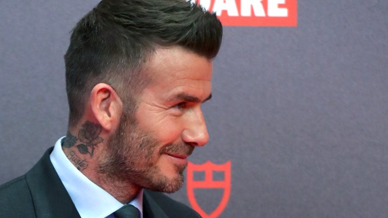 Дейвид Бекъм се притече на помощ на пострадала скиорка