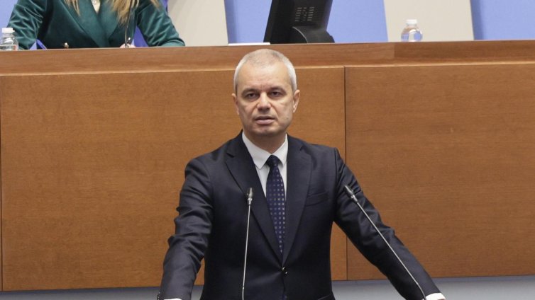 Костадинов: Гласуването от Турция е екзистенциална заплаха за националната сигурност на страната
