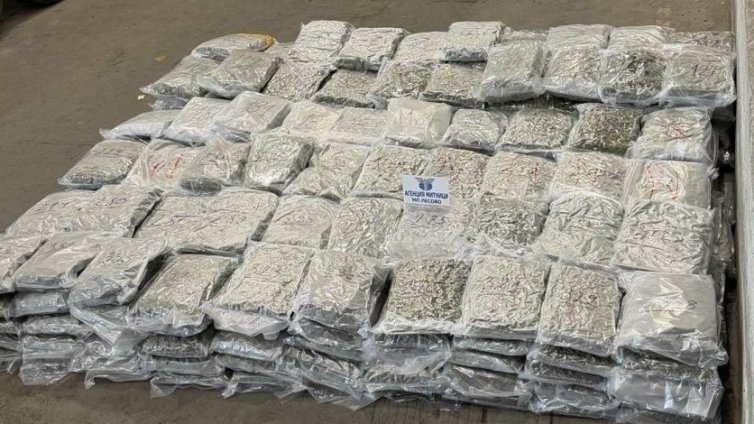 Митничари задържаха близо 363 кг марихуана на Лесово 