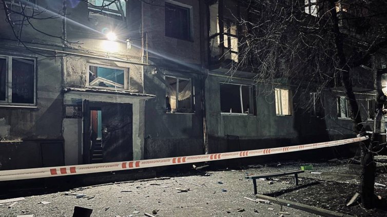 Руска атака с дронове тази нощ в Харков и Запорожие