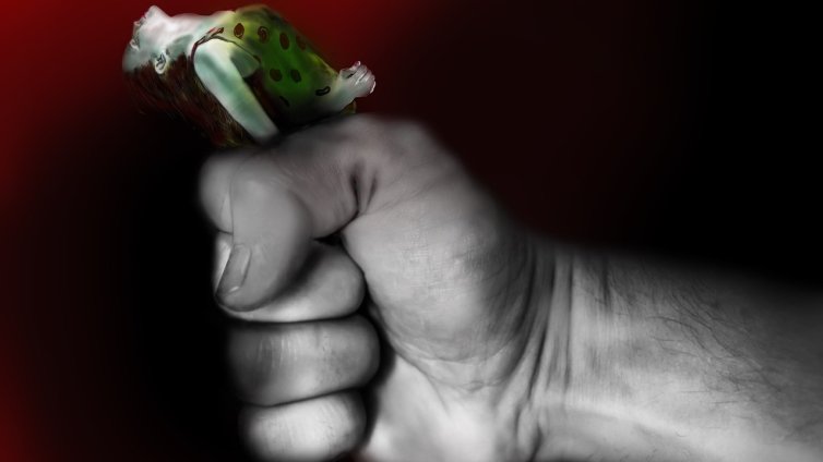 Задържаха мъж, многократно пребивал, душил, и опитал да убие приятелката си