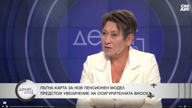 Везиева: С пенсионната реформа наказваме работещите