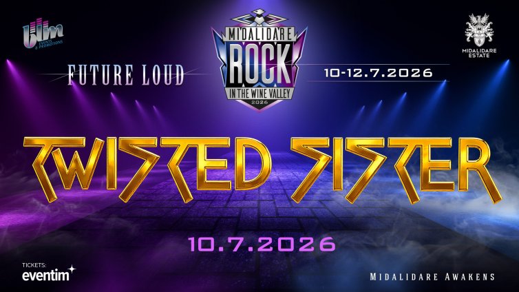 Twisted Sister са вторият хедлайнер на Midalidare Rock In The Wine Valley 2026