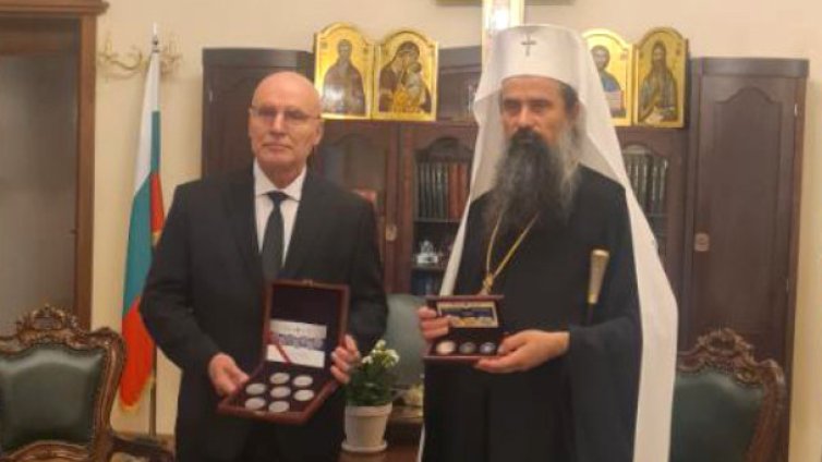 Патриарх Даниил благослови управителя на БНБ Радев