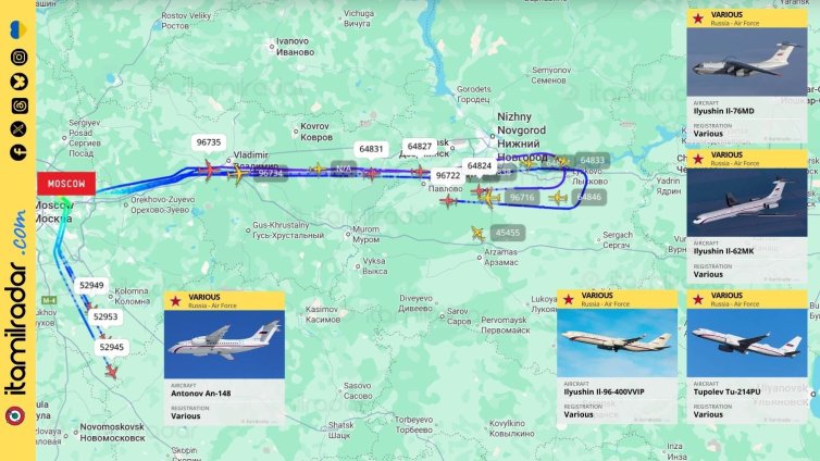 Планира ли Путин евакуация: 15 VIP самолета излетяха едновременно от Москва