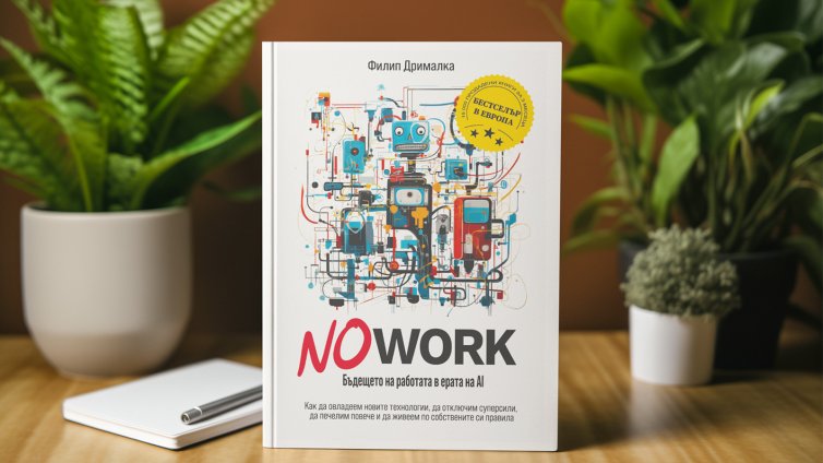 "NO WORK" – не просто книга, а философия, която променя играта в ерата на AI