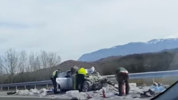 Полицайка загина в тежка катастрофа на АМ "Струма"