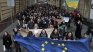 Хиляди скандират в Киев: Украйна в Европа!