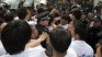 Гневни роднини на пътници от изчезналия самолет на протест 