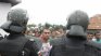 След патакламата в Раднево – ранени полицаи и протестиращи