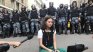 Олга – момичето, което само се изправи срещу полицията на Путин