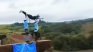 Фатален скок: Бразилка полетя без обезопасително въже при rope-jumping (ВИДЕО)