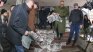 Флашмоб: И депутати от ГЕРБ раздават "Труд" пред МК