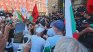 Полицай, охранявал протеста в центъра на столицата, е откаран в болница